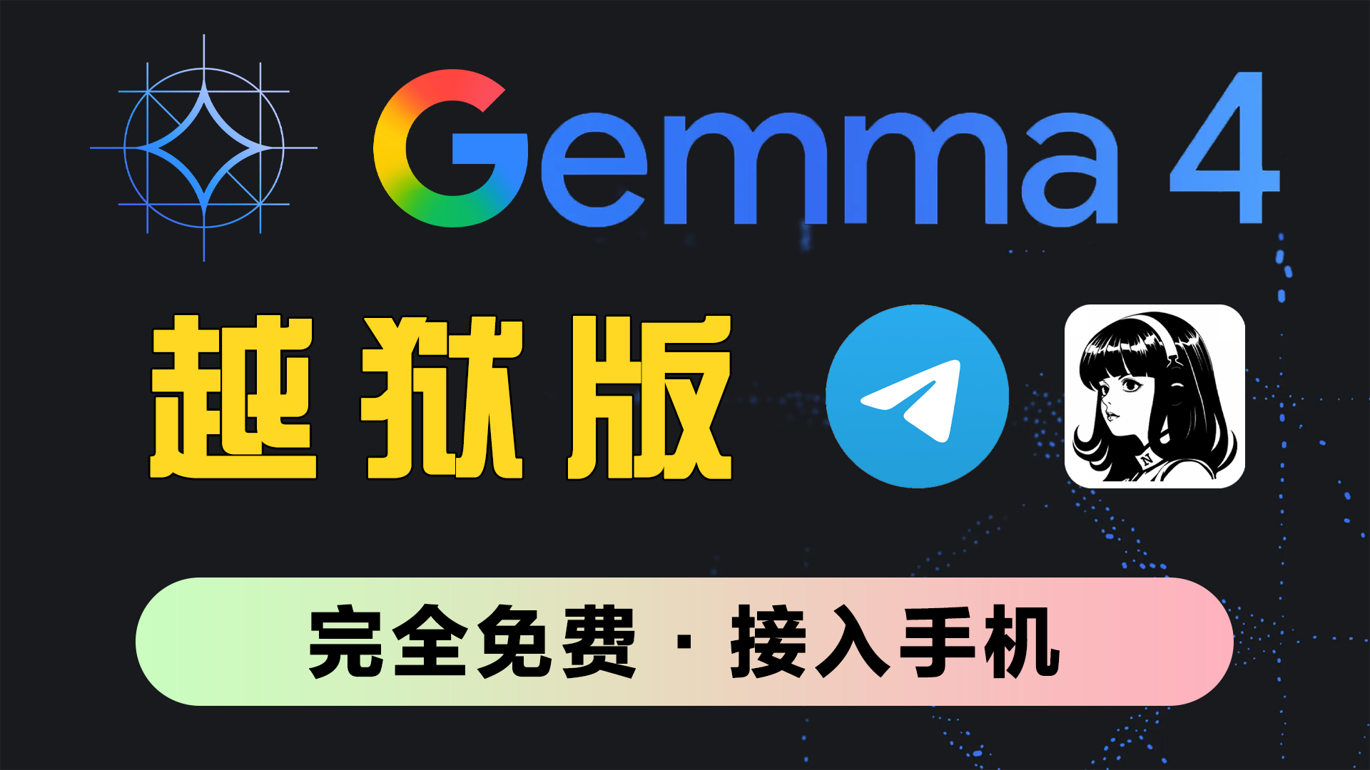 这太猛了！Gemma 4 越狱版 + Hermes Agent  本地部署，接入 Telegram（完全免费 · 无需API）